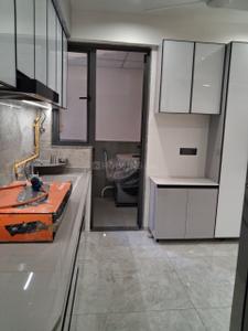 Kitchen Image of 2000 Sq.ft 3 BHK Apartment / Flat for rent in Keshav Elitus, Randesan Gandhinagar for Rs. 50000