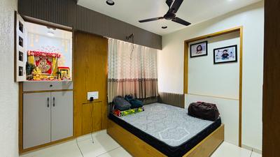 Bedroom Image of 1350 Sq.ft 2 BHK Apartment / Flat for sale in Tragad Ahmedabad for Rs. 7500000
