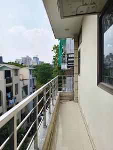Bedroom Image of 540 Sq.ft 1 RK Builder Floor for rent in DLF Phase 4 Gurgaon for Rs. 18500