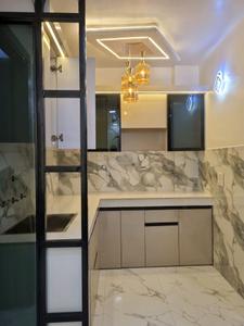 Kitchen Image of 900 Sq.ft 3 BHK Apartment / Flat for sale in Hans Luxury Floor, Dwarka Mor New Delhi for Rs. 5800000