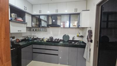 Kitchen Image of 1000 Sq.ft 3 BHK Apartment / Flat for sale in Skyi Star City, Dhayari Pune for Rs. 7800000