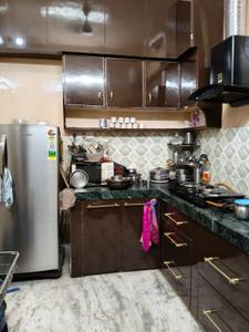 Kitchen Image of 1500 Sq.ft 2 BHK Builder Floor for rent in Vaishali Nagar Jaipur for Rs. 23000