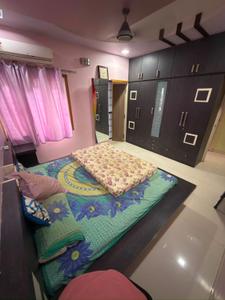 Bedroom Image of 1200 Sq.ft 3 BHK Apartment / Flat for rent in Akota Vadodara for Rs. 32000