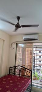 Bedroom Image of 790 Sq.ft 1 BHK Builder Floor for rent in Rabale Navi Mumbai for Rs. 25000