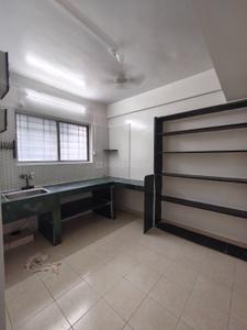 Kitchen Image of 600 Sq.ft 1 BHK Apartment / Flat for rent in Dhayari Pune for Rs. 11000