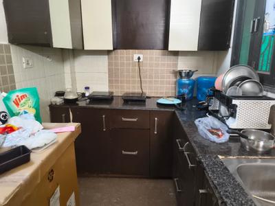 Kitchen Image of 850 Sq.ft 2 BHK Apartment / Flat for rent in Indirapuram Ghaziabad for Rs. 21000