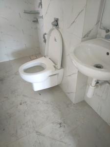 Common Bathroom Image of 550 Sq.ft 1 BHK Apartment / Flat for rent in G K Sai Radha Complex, Bhandup West Mumbai for Rs. 37000