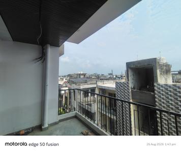 Balcony Image of 1450 Sq.ft 3 BHK Apartment / Flat for rent in Shastri Nagar Meerut for Rs. 21000