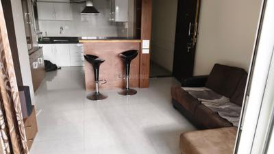 Living Room Image of 600 Sq.ft 1 BHK Apartment / Flat for rent in Paranjape Pebbles, Bhugaon Pune for Rs. 23500