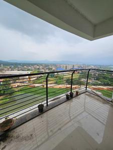 Balcony Image of 1475 Sq.ft 3 BHK Apartment / Flat for rent in Ideal Hill View, Narengi Tinali Guwahati for Rs. 35000