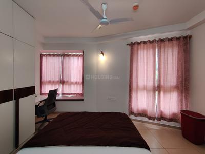Bedroom Image of 1097 Sq.ft 2 BHK Apartment / Flat for rent in Bhartiya Nikoo Homes Phase 2, Thanisandra Bengaluru for Rs. 52002