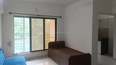 Living Room Image of 610 Sq.ft 1 BHK Apartment / Flat for rent in Unique Greens, Thane West Thane for Rs. 26000