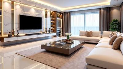 Hall Image of 1850 Sq.ft 3 BHK Apartment / Flat for sale in Ashwin Nagar Nashik for Rs. 9500000