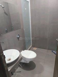 Bathroom Image of 1240 Sq.ft 3 BHK Apartment / Flat for rent in Akshar Estonia, Dronagiri Navi Mumbai for Rs. 29000