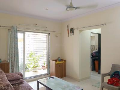Living Room Image of 550 Sq.ft 1 BHK Apartment / Flat for rent in Kasarvadavali Thane for Rs. 21000