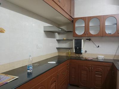 Kitchen Image of 1100 Sq.ft 2 BHK Apartment / Flat for rent in Sattva Navaratna Residency, P N Palayam Coimbatore for Rs. 35000