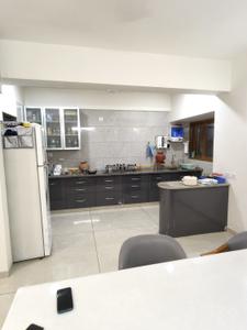 Kitchen Image of 2592 Sq.ft 3 BHK Apartment / Flat for rent in Arjun Spacia, Science City Ahmedabad for Rs. 50000