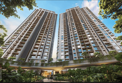 Image of 1108 Sq.ft 2 BHK Apartment / Flat for sale in Miracle Imperio Towers, Tathawade, Pune for Rs. 8500000