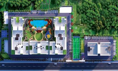 Image of 575 Sq.ft 1 BHK Apartment / Flat for sale in Satyam Peace Of Mind, Kharghar, Navi Mumbai for Rs. 7000000