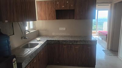 Kitchen Image of 580 Sq.ft 2 BHK Apartment / Flat for sale in GLS Arawali Homes, Sector 4 Sohna for Rs. 4000000
