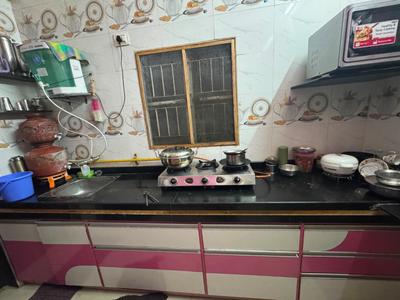 Kitchen Image of 720 Sq.ft 2 BHK Apartment / Flat for sale in Paldi Ahmedabad for Rs. 5500000
