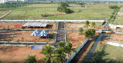 Image of 1200 Sq.ft Residential Plot / Land for sale in Vision Garden, Kallakudi, Tiruchirappalli for Rs. 3000000
