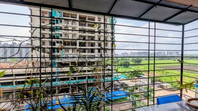 Balcony Image of 633 Sq.ft 2 BHK Apartment / Flat for sale in Jhamtani Ace Aastha Building A, Charholi Budruk Pune for Rs. 5500000