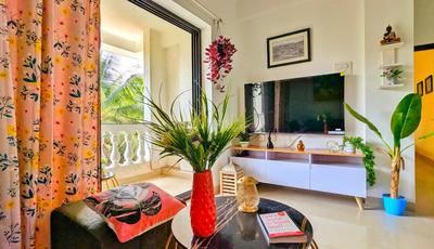 Hall Image of 1200 Sq.ft 2 BHK Apartment / Flat for rent in Marna Siolim Goa for Rs. 70000