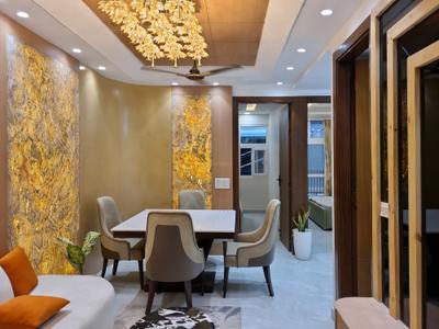 Living Room Image of 1000 Sq.ft 3 BHK Apartment / Flat for sale in Dwarka Mor New Delhi for Rs. 6800000