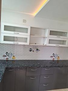 Kitchen Image of 950 Sq.ft 2 BHK Apartment / Flat for rent in Shrida Residency, Hukma Khedi Indore for Rs. 17000