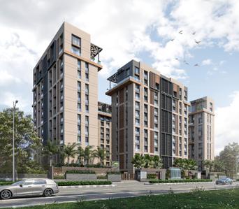 Image of 2305 Sq.ft 3 BHK Apartment / Flat for sale in Acacia, Vesu, Surat for Rs. 10372500