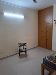 Bedroom Image of 1200 Sq.ft 1 BHK Builder Floor for rent in Gomti Nagar Lucknow for Rs. 14500