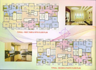 Floor Plan Image of 893 Sq.ft 2 BHK Apartment / Flat for sale in Shree Sriroz Paradise, Chikhali Pune for Rs. 5500000