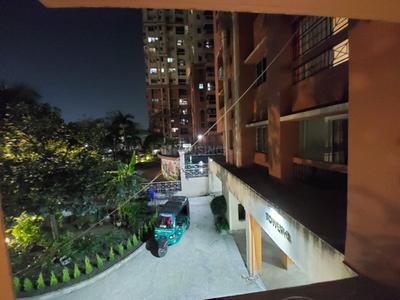 Balcony Image of 1350 Sq.ft 3 BHK Apartment / Flat for rent in New Town Kolkata for Rs. 30000