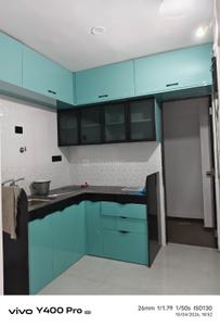 Kitchen Image of 800 Sq.ft 2 BHK Apartment / Flat for rent in Lohegaon Pune for Rs. 22000