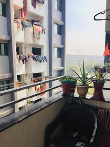 Balcony Image of 720 Sq.ft 1 BHK Apartment / Flat for sale in Solitaire Sky, Odhav Ahmedabad for Rs. 2600000
