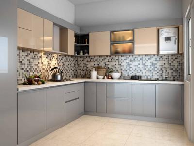 Kitchen Image of 1090 Sq.ft 3 BHK Apartment / Flat for sale in Thane West Thane for Rs. 24900000