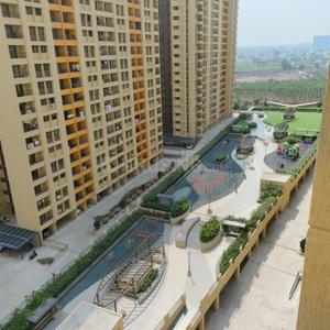 Living Room Image of 1061 Sq.ft 2 BHK Apartment / Flat for sale in Riverview Falcon Towers At Riverview City, Loni Kalbhor Pune for Rs. 7600000