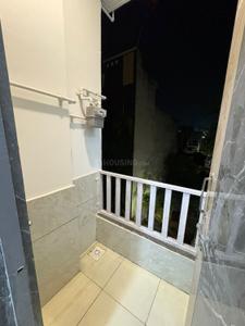 Balcony Image of 300 Sq.ft 1 RK Builder Floor for rent in IDA Scheme No 134 Indore for Rs. 13500