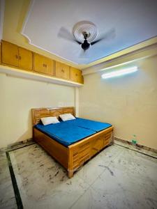Bedroom Image of 550 Sq.ft 1 BHK Builder Floor for rent in Vaishali Ghaziabad for Rs. 20000