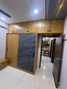 Bedroom Image of 1500 Sq.ft 3 BHK Apartment / Flat for rent in Adani The Meadows, Shantigram Ahmedabad for Rs. 50000