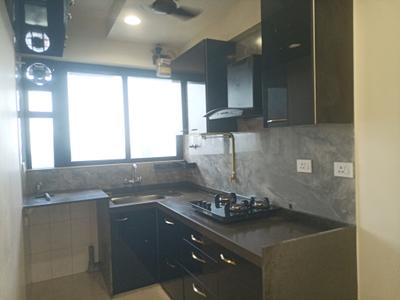 Kitchen Image of 625 Sq.ft 1.5 BHK Apartment / Flat for rent in Neelyog Apartment, Ghatkopar West Mumbai for Rs. 40000