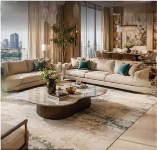 Hall Image of 1320 Sq.ft 3 BHK Apartment / Flat for sale in Gagangiri Aaramya, Kandivali West Mumbai for Rs. 20700000