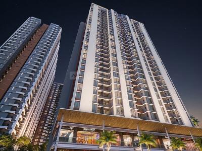 Image of 1154 Sq.ft 2 BHK Apartment / Flat for sale in Rahul Downtown, Punawale, Pune for Rs. 9900000