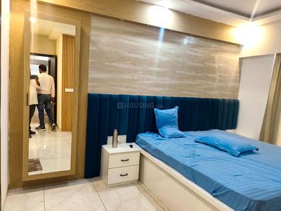 Bedroom Image of 1099 Sq.ft 2 BHK Apartment / Flat for rent in Rishita Manhattan, Gomti Nagar Extension Lucknow for Rs. 35000