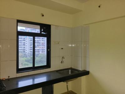 Kitchen Image of 608 Sq.ft 1 BHK Apartment / Flat for rent in Raunak City 2, Kalyan West Kalyan for Rs. 13000