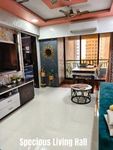 Living Room Image of 710 Sq.ft 2 BHK Apartment / Flat for sale in Raunak City Sector IV D10, Kalyan West Kalyan for Rs. 6200000