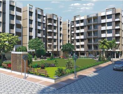 Image of 1100 Sq.ft 2 BHK Apartment / Flat for sale in Sahjanand Dev Krupa Crystal, Hathijan, Ahmedabad for Rs. 1950000