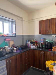 Kitchen Image of 600 Sq.ft 1 BHK Apartment / Flat for rent in Whitefield Bengaluru for Rs. 27200