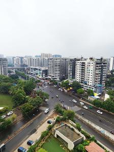 Balcony Image of 1224 Sq.ft 2 BHK Apartment / Flat for sale in Bhimrad Surat for Rs. 5300000